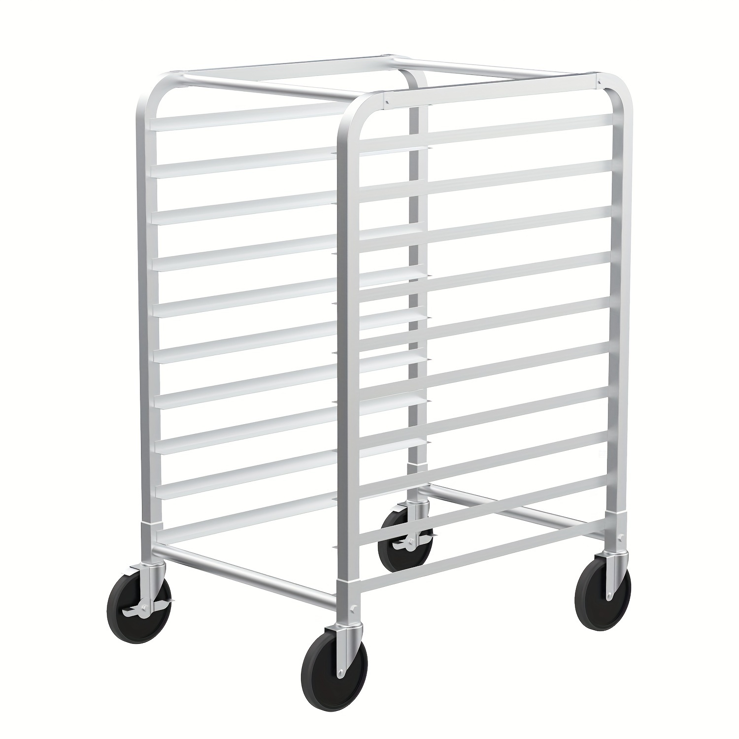 

10-tier Bakery Rack Stainless Steel 26 Inches Wide Bun Pan Sheet Rack Chef Use