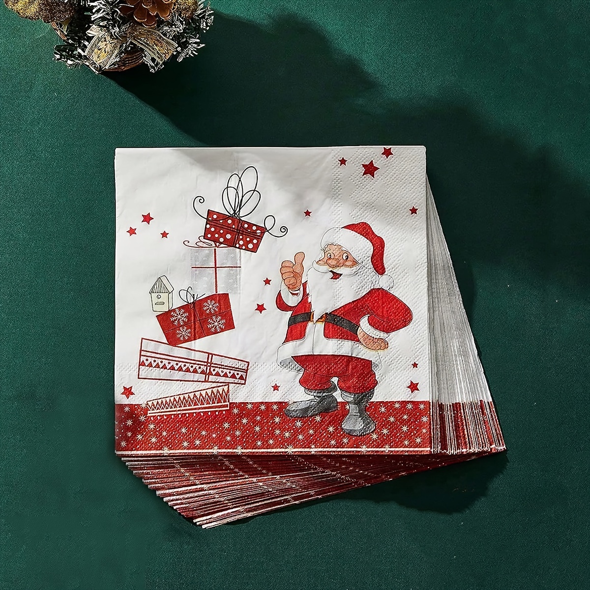 

20pcs Christmas - , For Parties & Table Decor