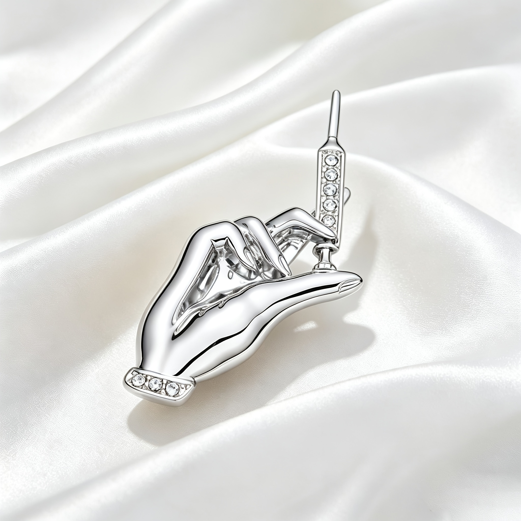 TEMU Creative Cartoon Syringe-shaped Pin Badge, Suitable For Related Professionals, On School Bags, Canvas Bags, Or Surfaces, And Worn As Part Of