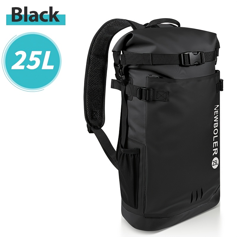 TEMU Newboler 25l Thickened Pvc Tear-resistant, Gravel-wear-resistant, High Quality Dry Bag, For Swimming, Paddling, Hiking, And Camping, Lightweight