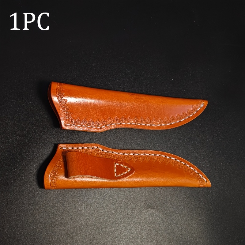 

Premium Genuine Leather Knife Sheath - Fit, Handcrafted & Chef's Knife Cover For Kitchen And Restaurant Use