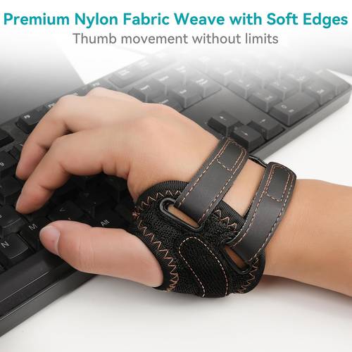 Adjustable Thumb Brace- CMC Thumb Brace, a Lightweight Thumb Brace Made of Comfortable Nylon Material, Suitable Men And Women