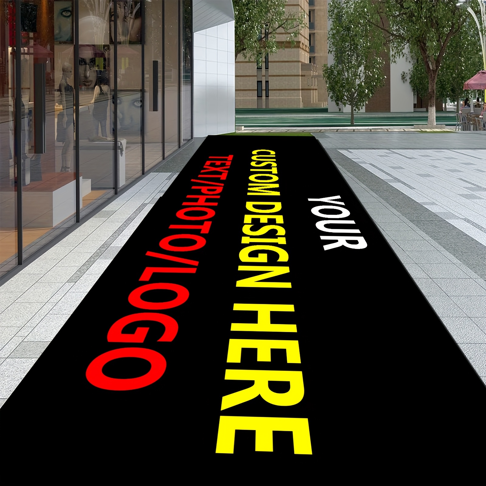 E-shop Individuelle 1-teilige lange Laufmatte, personalisierte Foto-/Text-/Logo-Küchenmatte, geeignet für Freunde, Familie, Paare, Männer/Freundin,