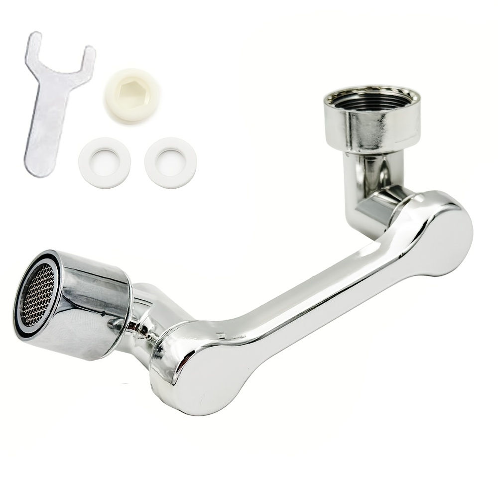 Image of 1440° Rotating Robotic Arm Faucet, Design And Multi-adapter Head - Includes Installation Tools, Stylish And Durable Kitchen And Bathroom Faucets, Bathroom Sink Faucets, Multifunctional Water Flow