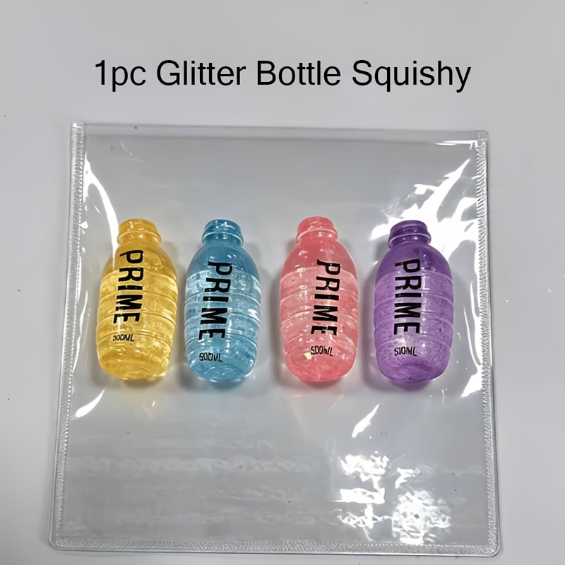 1pc A Mini Bottle Squeeze Fidget Toy, Great For Hand Exercise. Perfect For Halloween, Christmas And Easter. Random Style And Color .