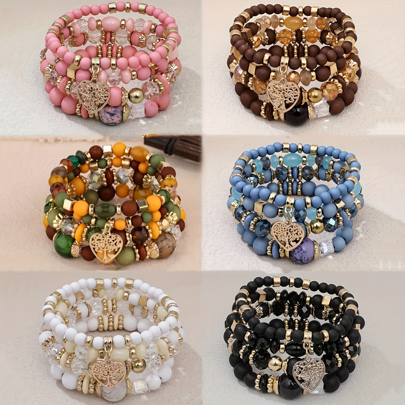 

24pcs Bracelet Jewelry Set - , , , -stringed, Ladies' Accessories - Ethnic , ,