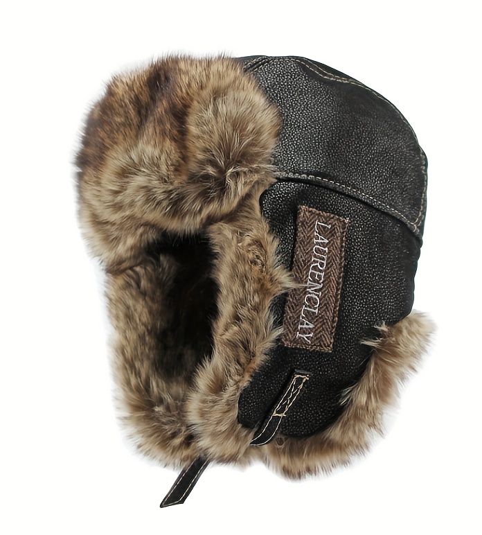 1 New Autumn And Winter Thickened Warm Men's And Women's Outdoor Warm Lei Feng Hat Windproof And Cold Ear Protection Northeast Hat_voghion.com