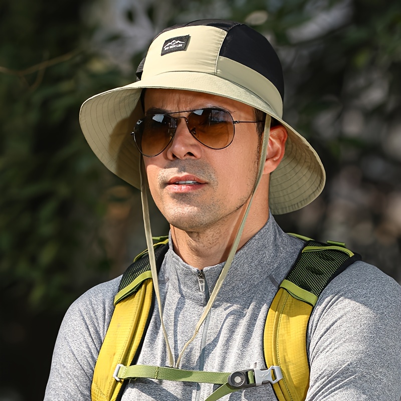 Mens Sun Protection Bucket Hat For Outdoor Travel Hiking And Adventure, Check Out Today's Deals Now