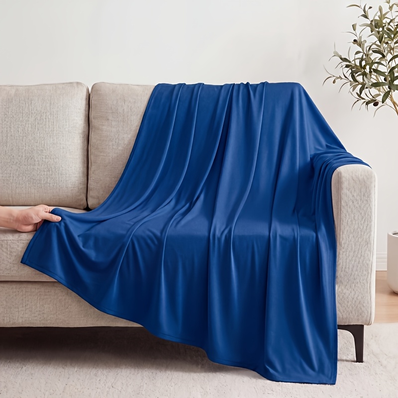TEMU Premium Kühlende Decke für Hitzeschläfer, Sofortige Wärmeableitung, Leichte Atmungsaktive Sommerdecke, Weiche Kühldecke für Bett, Couch, Reisen,
