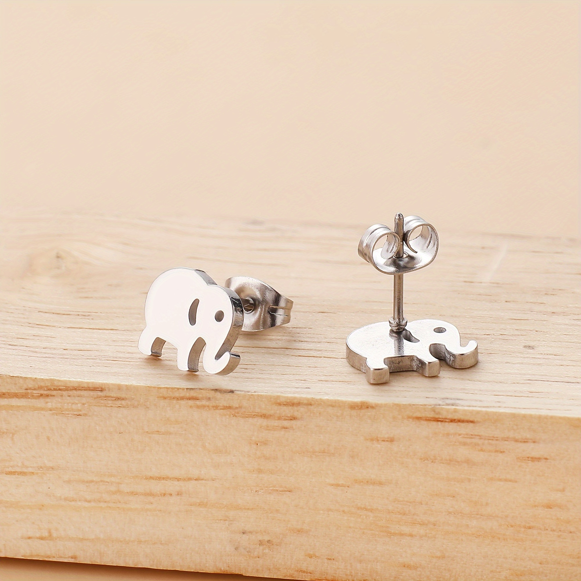 Elephant Suitable For Women's Earrings