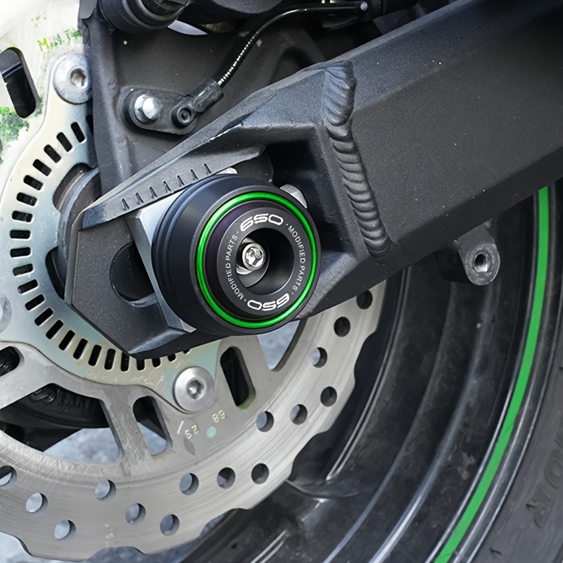 Slider Crash Protector Per Moto Kawasaki | Assale Anteriore In Alluminio CNC | Per Z900, Z650, Ninja 650
