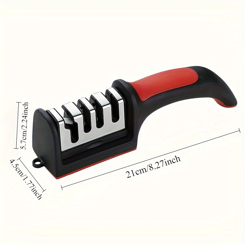 multi functional 4 level professional knife sharpener   steel abs and ceramic sharpening stones easy to hang kitchen supplies suitable for kitchen knives Product details 1