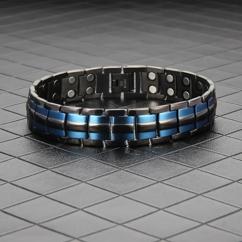 

Steel Bracelet For Men - , Hypoallergenic, For Dad, , Husband