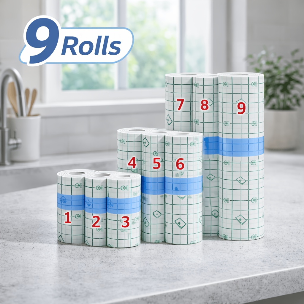 Image of Transparent Tattoo Film Roll Pu Stretch Self Adhesive Wrap Waterproof Breathable Cuttable Smooth Application Natural Clean End Multiple Sizes For Tattoo Supplies And Beauty Film Use