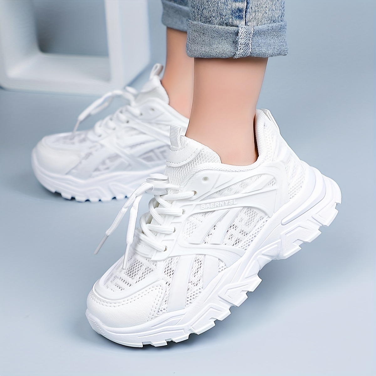 unisex atmungsaktive stilvolle weiße sneaker frühling sommer