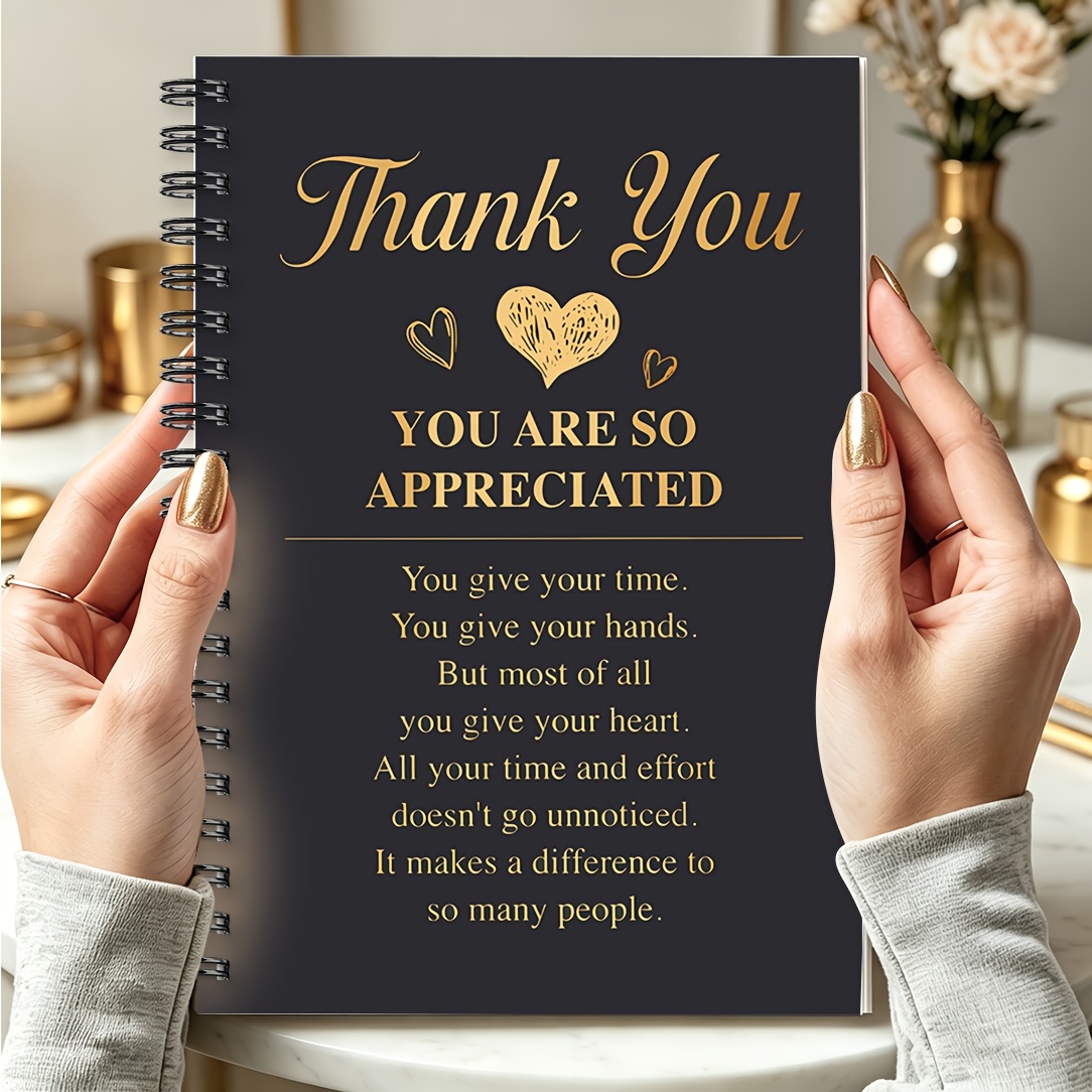 TEMU Funny Boss Day Spiral Notebook - "thank You For Being So " Funny Office, Travel, And Appreciation Gift Journal For Employees, Coworkers, And ,