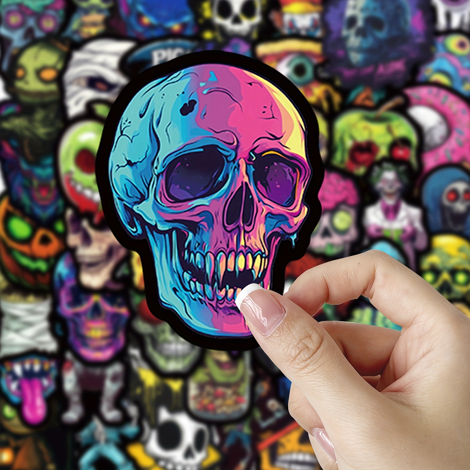 Dripping Skull SVG / Skeleton SVG / Gothic Decal T-Shirt - México