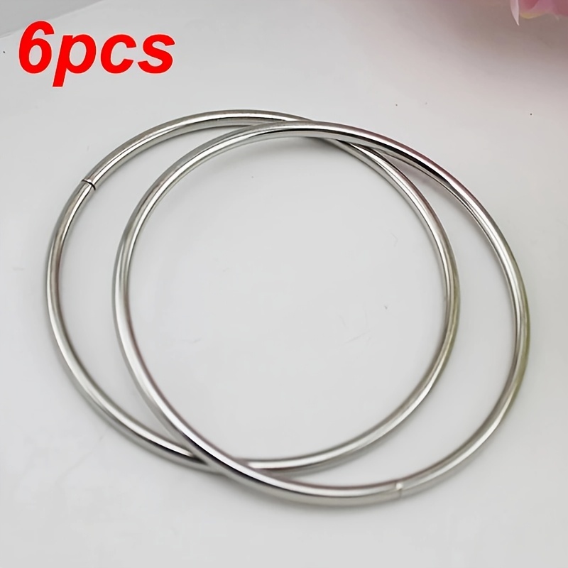 TEMU Metal Purse Handle Bag Straps Suitable For Handmade Woven Wallet Handbag Purse Making Additions, Wallet Making, Diy Wallet Making