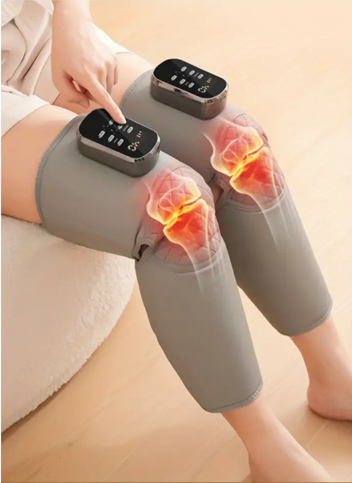 wireless leg massager usb rechargeable featuring air pressure and heating functions ideal for long legs and this electric massager a great gift for Product details 6