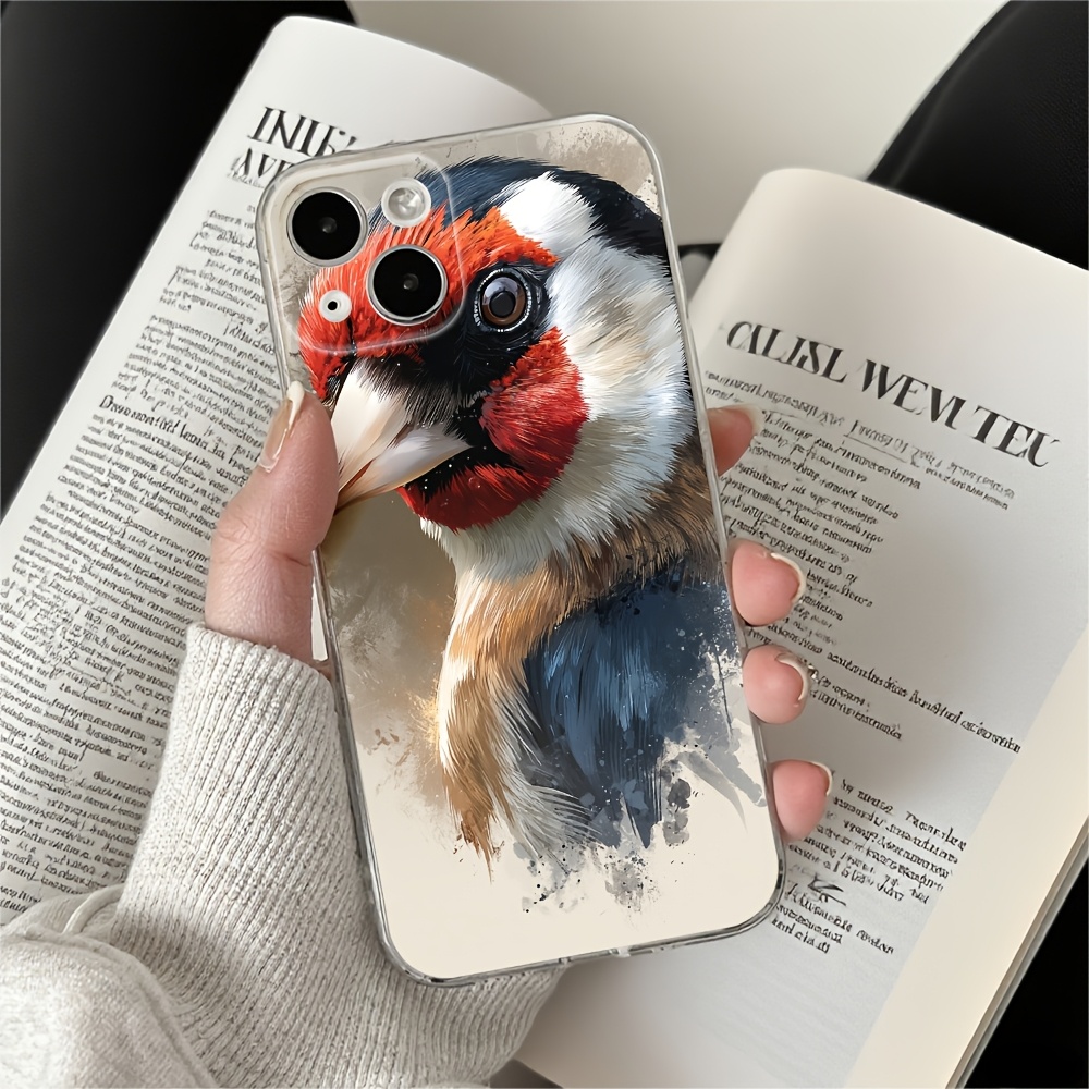 TEMU para teléfono: 1 pintura digital de europeo dorado , honra a tus con una de TPU digna de regalo, regalos de San Valentín para , ideal para