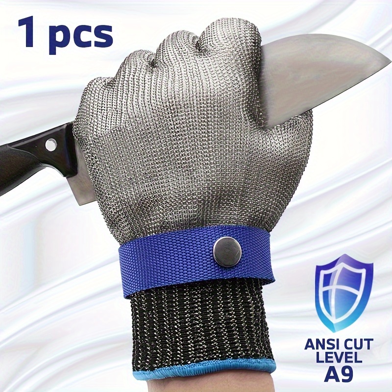 Multi purpose Cut resistant Stainless Steel Mesh Gloves - Temu