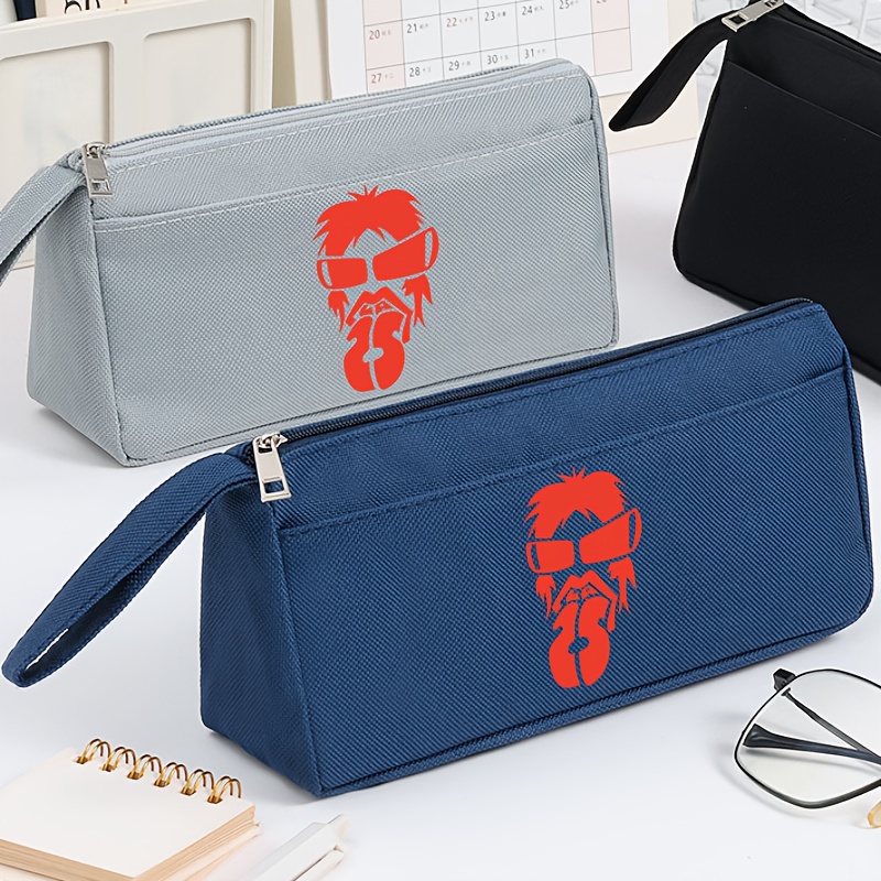 Migurdia Trousse à Crayons Avec Impression 3D Double Couche Boîte De