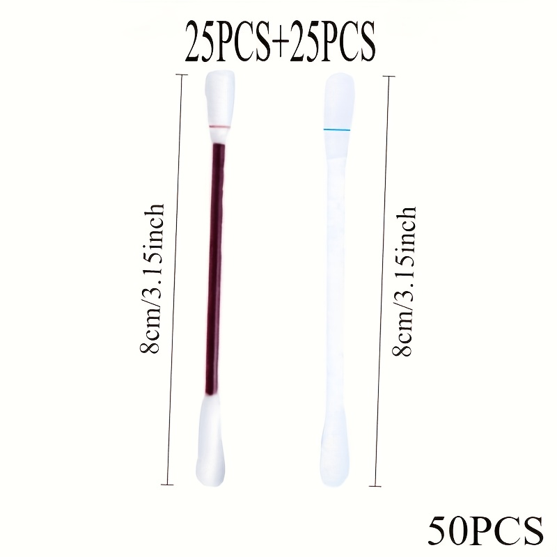 Image of 50pcs Portable Swabs, Outdoor Swabs, Pet Swabs, 2 Different Types Of Swabs, 2025 New Model, Cut, Individually Packaged, Suitable For Sports, Travel, Work, Pets, Family, Back To , Christmas
