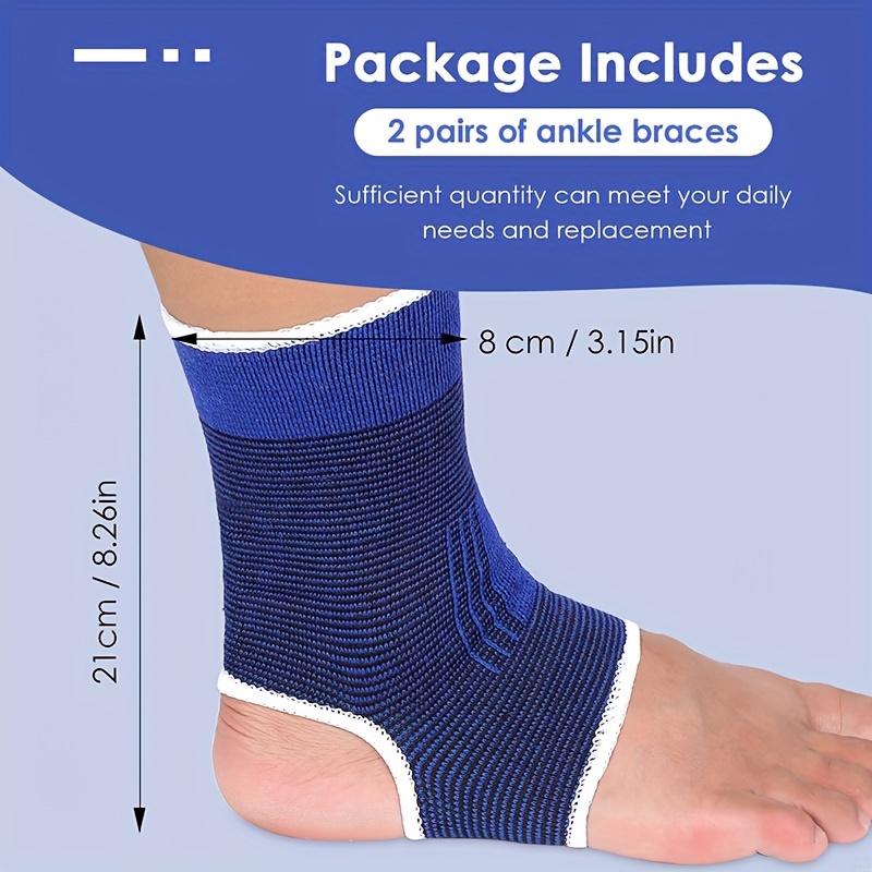 Compression Ankle Support Socks for Jogging and Fitness