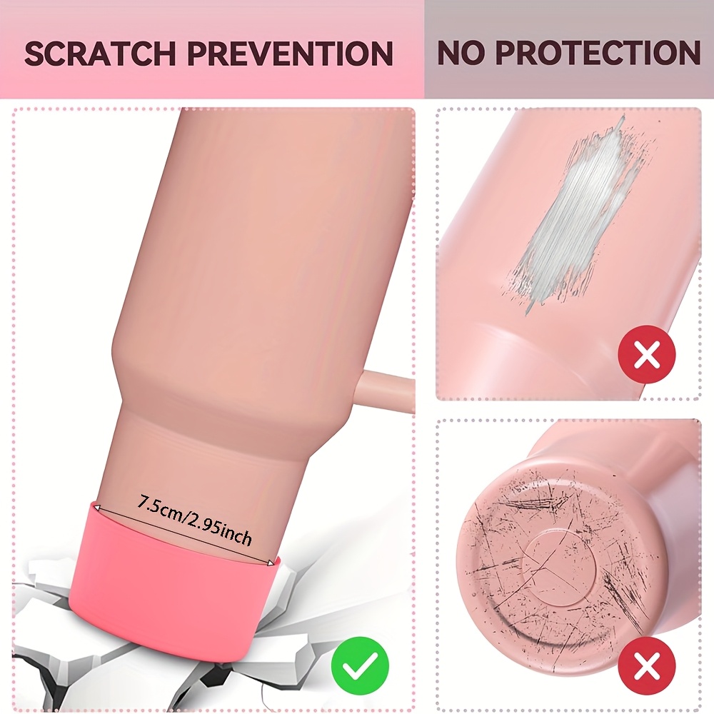 4 piezas de accesorios   para tumbler de 40oz y 30oz, 10mm para for  , cubierta de paja y charme, botas de silicona, gancho de  , día de san valentín, día de la  , halloween, regalos de  , acción de  , regalos de   Detalles del producto 8