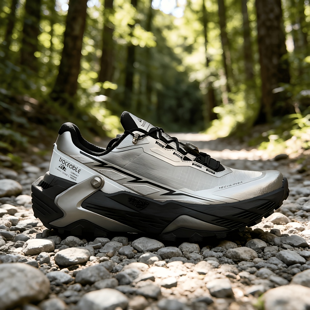 Panyan Wolfcaw Men's Lightweight Breathable Outdoor Sneakers - Shock-Absorbing Anti-Slip Trail Running Shoes with MD Sole Suitable for, Gym, Casual Wear, Low-Top Athletic Footwear for - Use