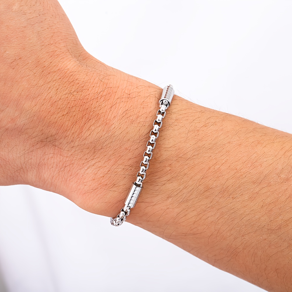E-shop 304 Edelstahl Armband - Elegantes, langlebiges und farbechtes , geeignet für den täglichen Gebrauch, Partys und Urlaub, perfektes Weihnachts-