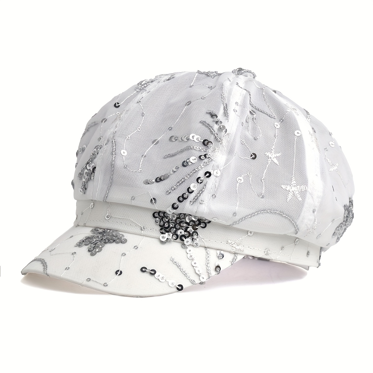 spring summer mesh breathable octagonal hat fashionable - Temu display picture 2