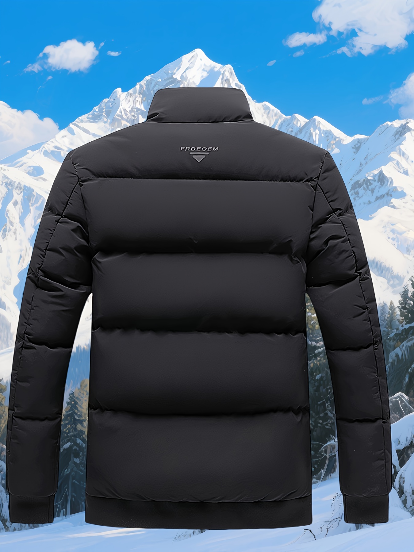 herren winterjacke 100% vollreißverschluss – Temu Germany