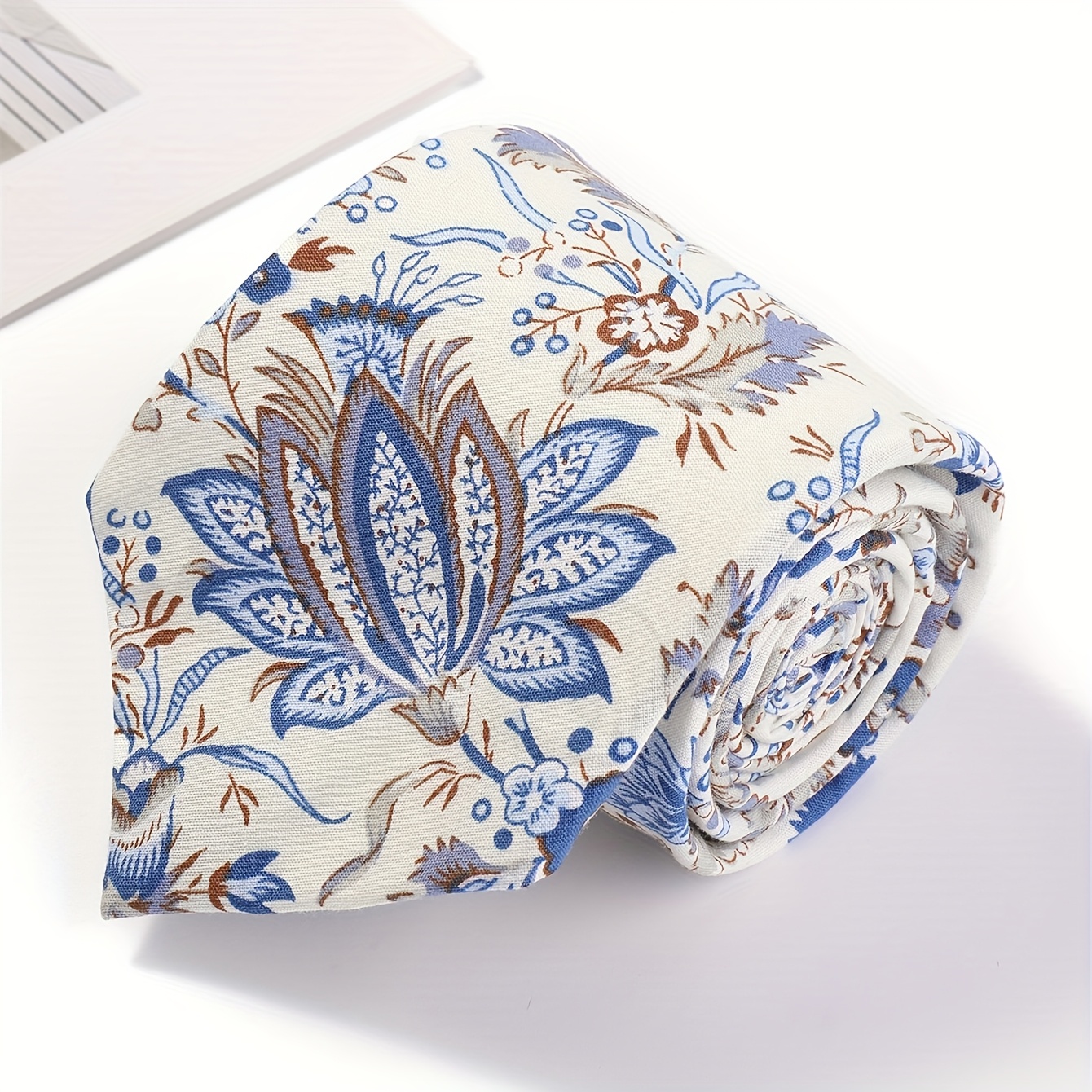 E-shop Herren Sommer Multicolor Blumen Handgebundene Krawatte – Ideal für Business, Hochzeit, Abschlussball – Leichte -Krawatte – Passend für Anzug,