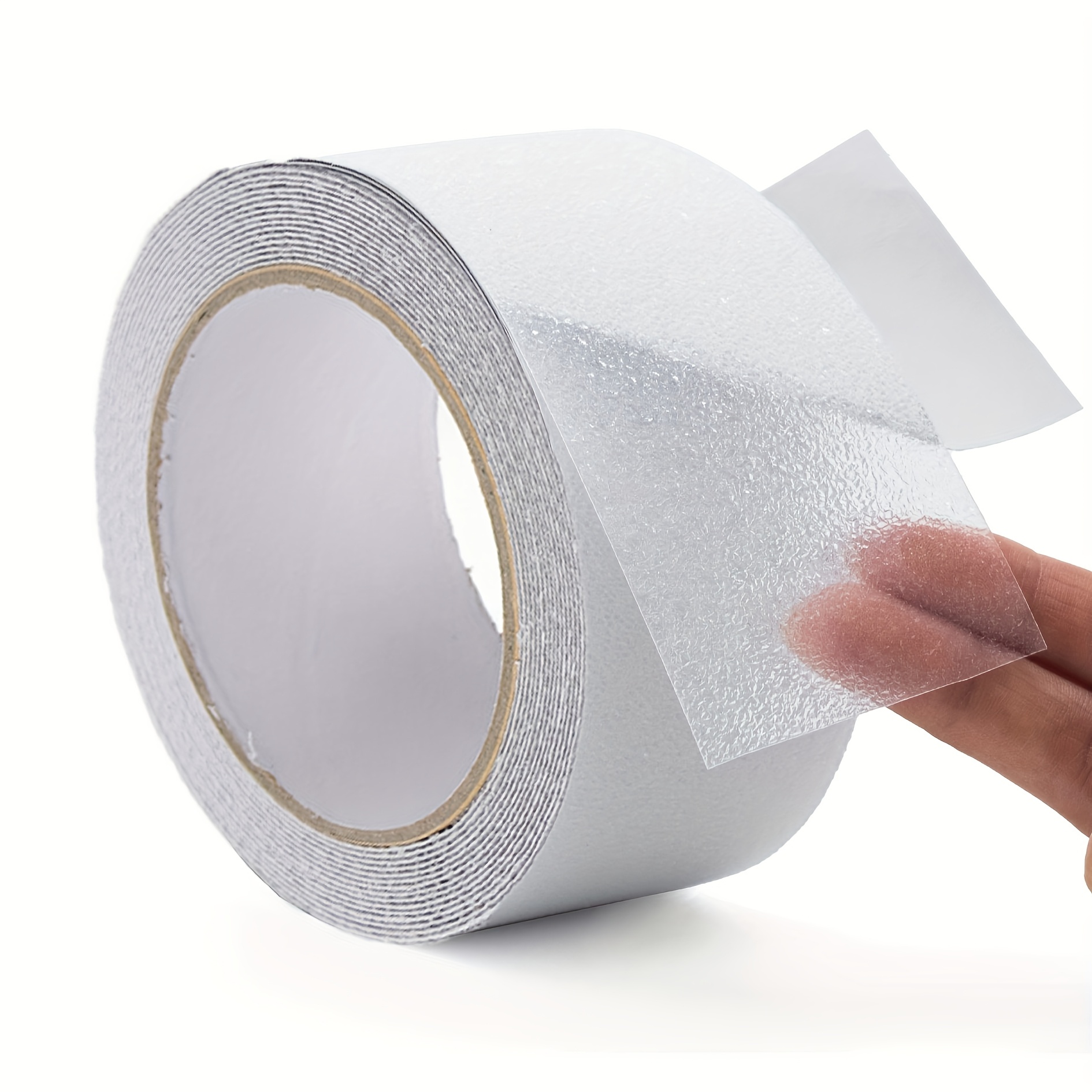 grip tape heavy duty anti slip tape clear outdoor indoor 2in 35ft non slip roll stickers easy to cut waterproof for bathtub shower floor pool stairs safety non skid comfortable for  