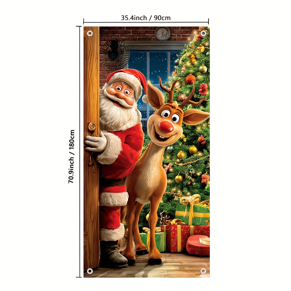 TEMU 2d Flat 2d Flat 2d Door Banner 2d Flat 2d Flat 2d Door Banner 1pc 2d Flat Printing Santa Reindeer Design Door Banner Holiday Door Frame TEMU 2d Flat 2d Flat 2d Door Banner 2d Flat 2d Flat 2d Door Banner 1pc 2d Flat Printing Santa Reindeer Design Door Banner Holiday Door Frame