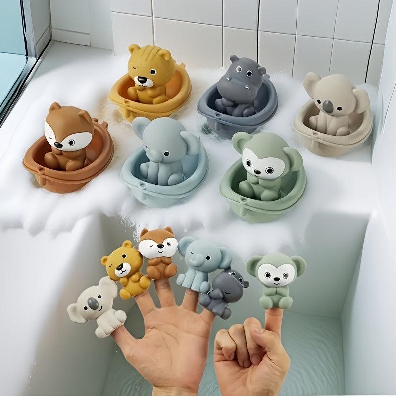 Water Play Animals Bath Toys Set - Perfect Gift for Kids