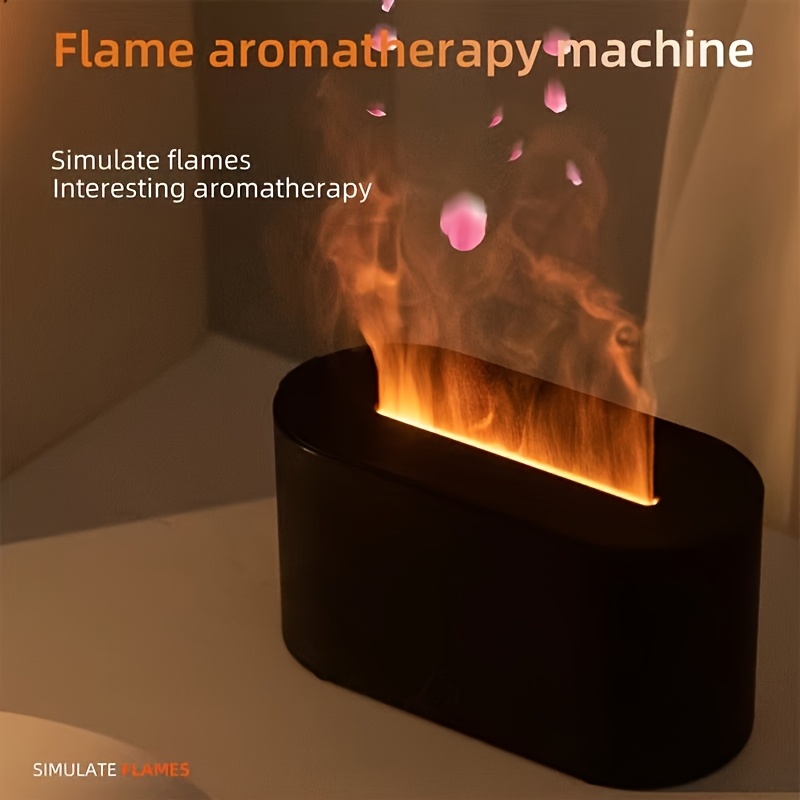 TEMU Umidificatore ad Atomizzazione d'Aria Diffusore di Aromaterapia per Oli Essenziali - Cambio a Sette Tonalit�, per Casa, Camera da Letto, Regali
