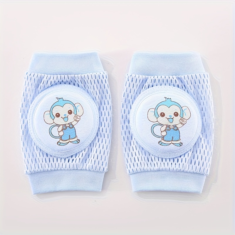 E-shop 2 Stück Baby- & Knieschoner zum Krabbeln – Weiche Knie mit verstellbarem Kordelzug, maschinenwaschbare Knieschützer für Krabbeln, Böden, (&)
