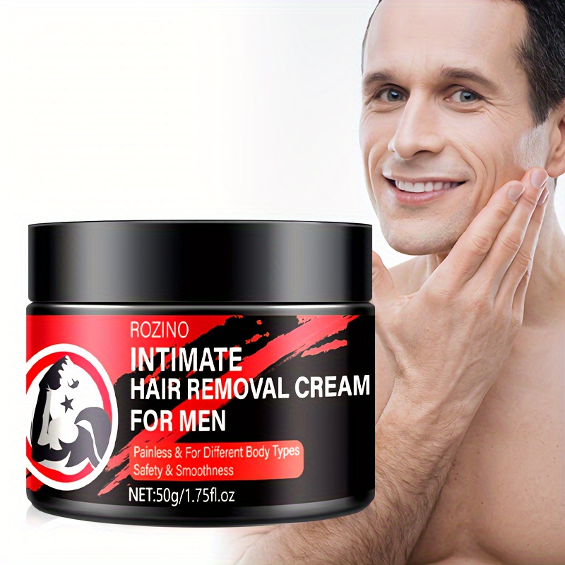 1.76oz Men s Hair Removal Cream The Whole Body Hair Removal Cream Mild Formula And Non irritating Gentle Hair Removal Cream Suitable For All Skin