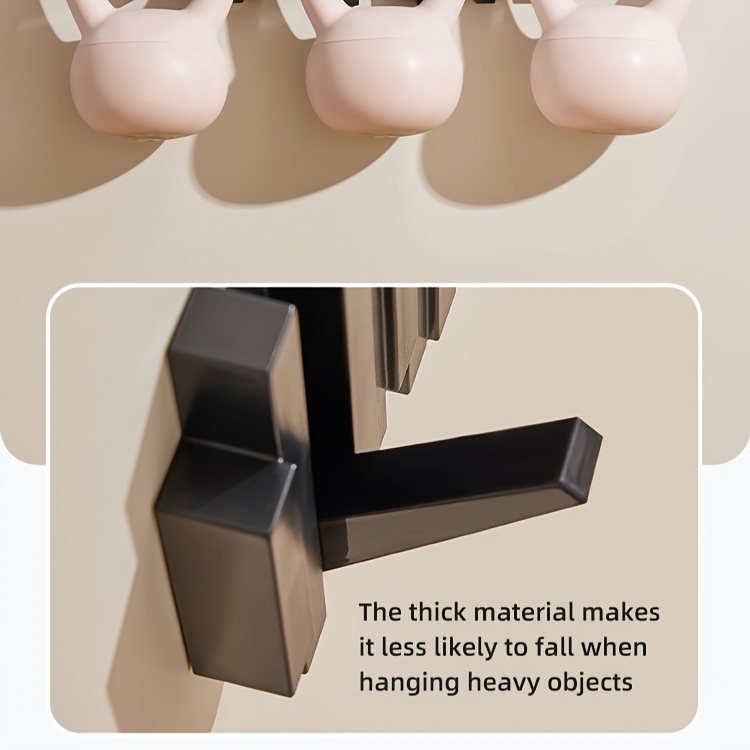 Foldable Piano Hook Rack - Hidden Arms Wall Organizer, No-Drill Entryway Storage