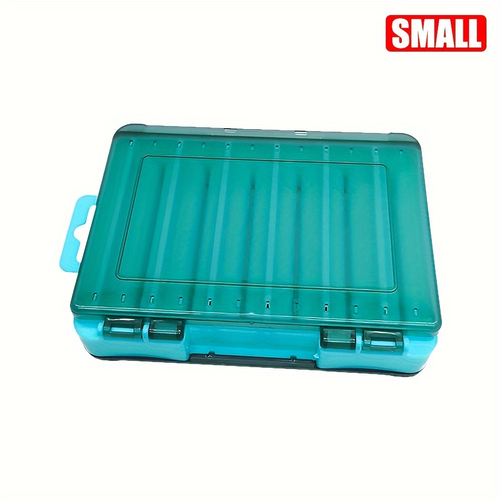1pc Fishing Tackle Box, Plastic Storage Container for Hooks, Lures, and  Bait ,Portable Fishing Accessories Organize