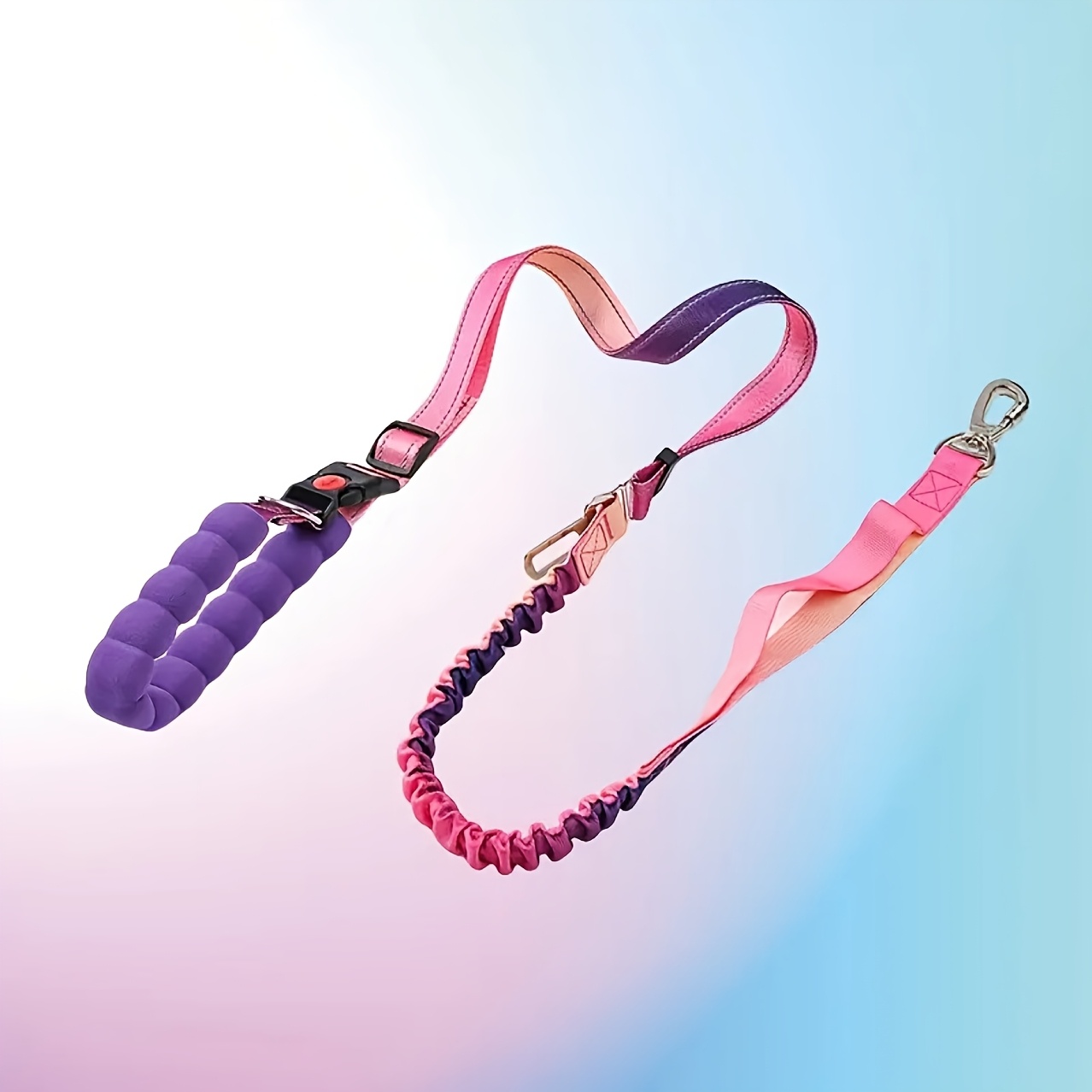 Dopamine Dog Leash, Multi-Functional with Anti-Pull Elastic Stretch