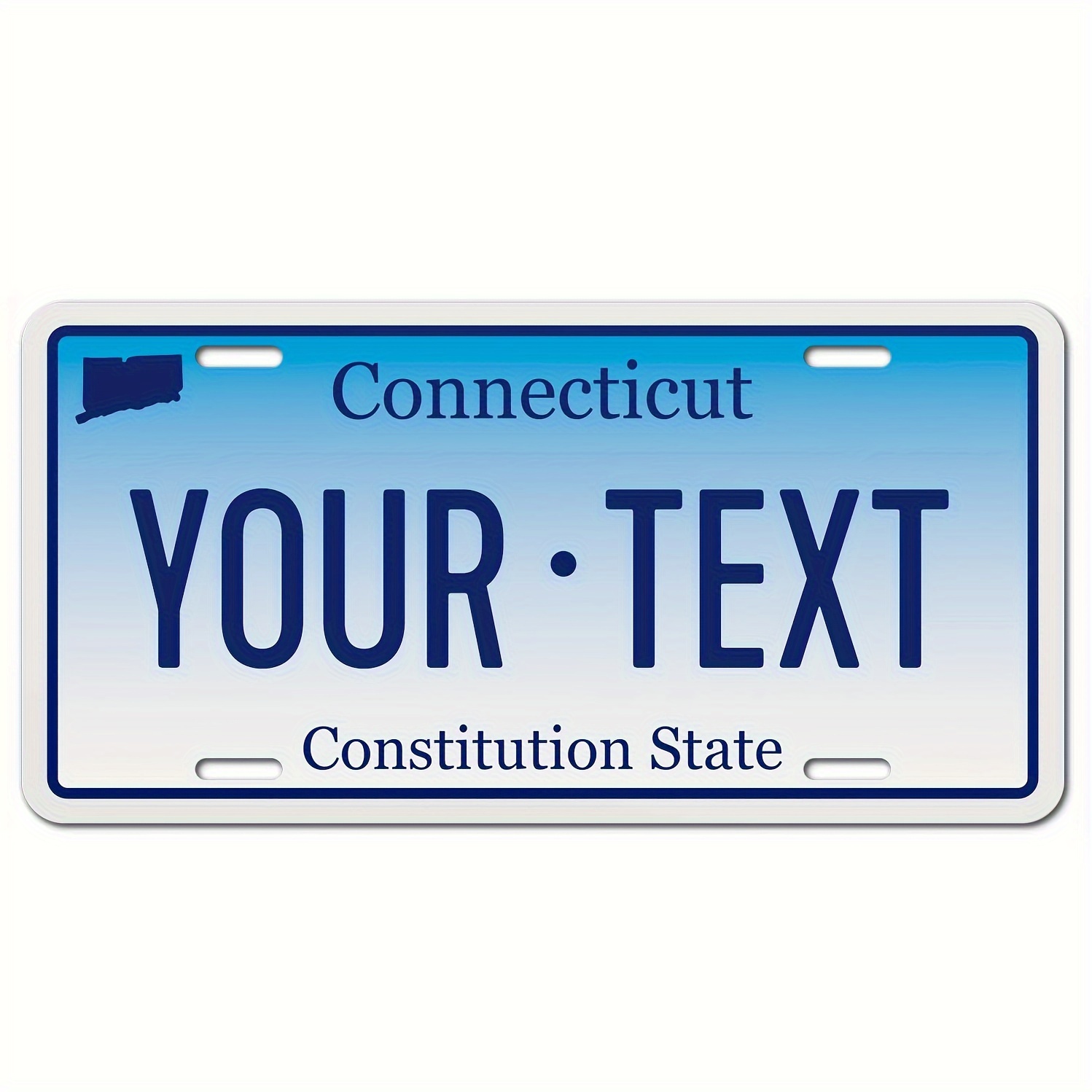 

Design, Custom License Plate - Personalized Decorative State Tag With Your Text, High-quality Aluminum, Waterproof & Fade-resistant, 12x6 Inches