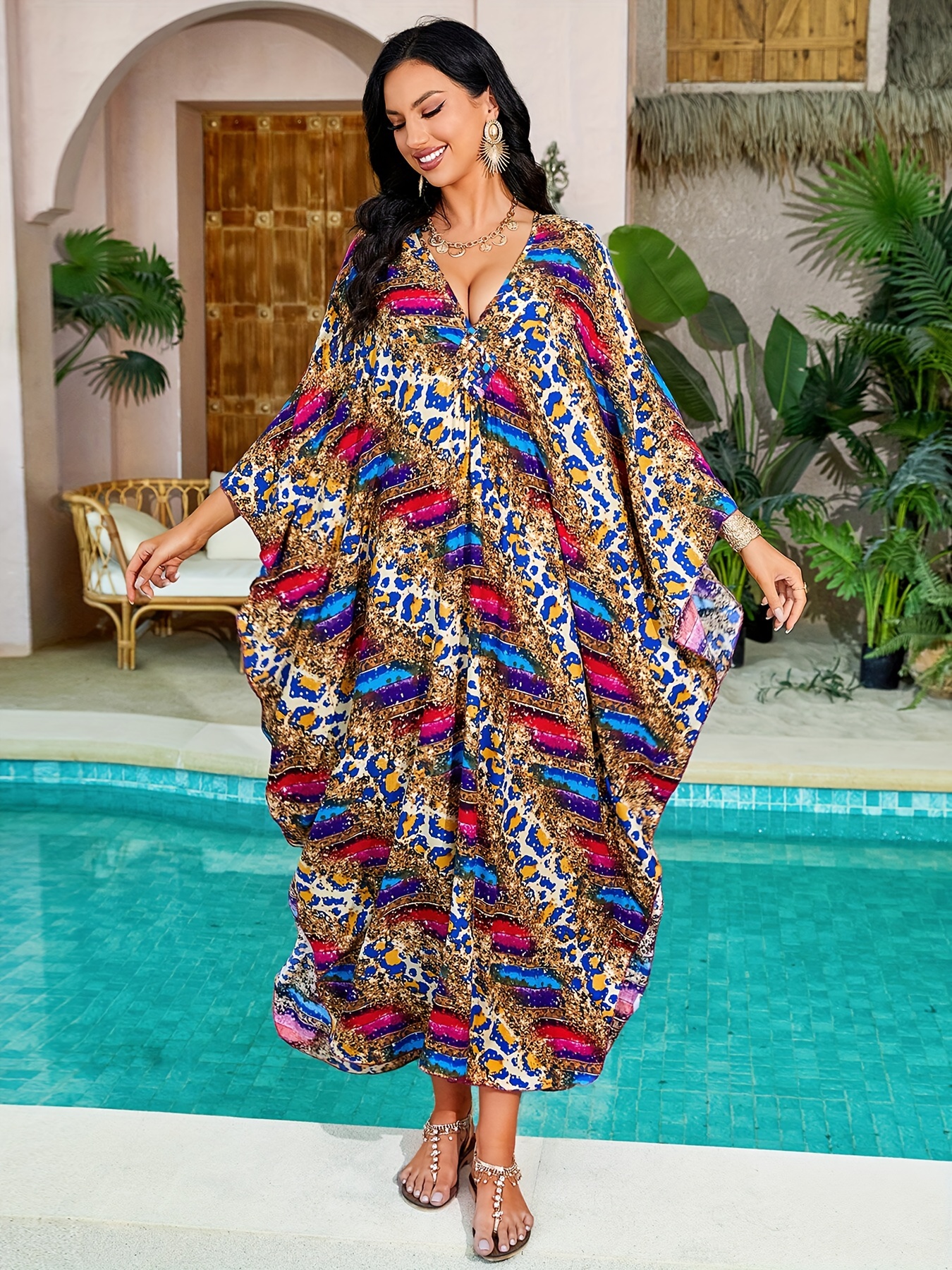 Beach caftan dress online