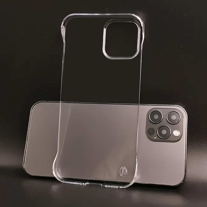 transparent hard pc frameless phone case iphone 17 - Temu