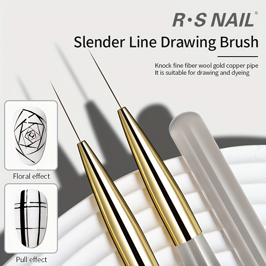 

Tip - A Professional Art And Nail Design Brush, Featuring Korean And Japanese Styles, For , , And Blending, Diy Artists, Halloween, Christmas Gifts, And Toy Painting Tools.