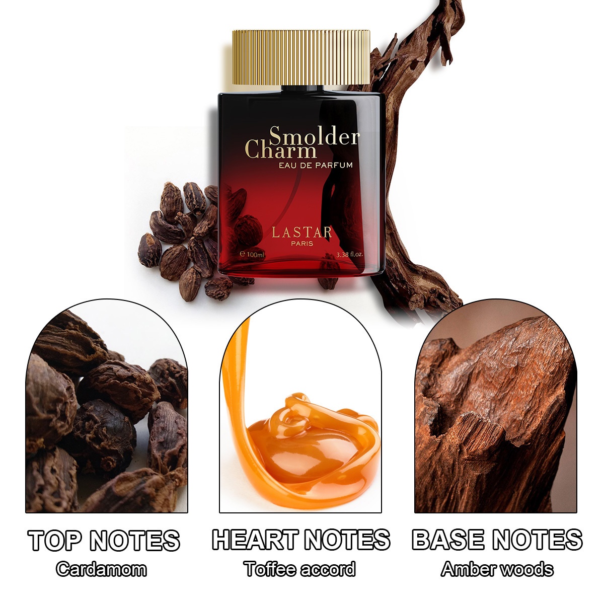 Steady And Mature Men'S Perfume, Gourmand Notes With Warm Spicy Woody Notes, Paris Perfumes, Beautiful Gift Box Design, Vanilla Patchouli, Orange Blossom, Toffee, Amber Wood A Variety Of Fragrances, All Places Can Be Used - Image 6