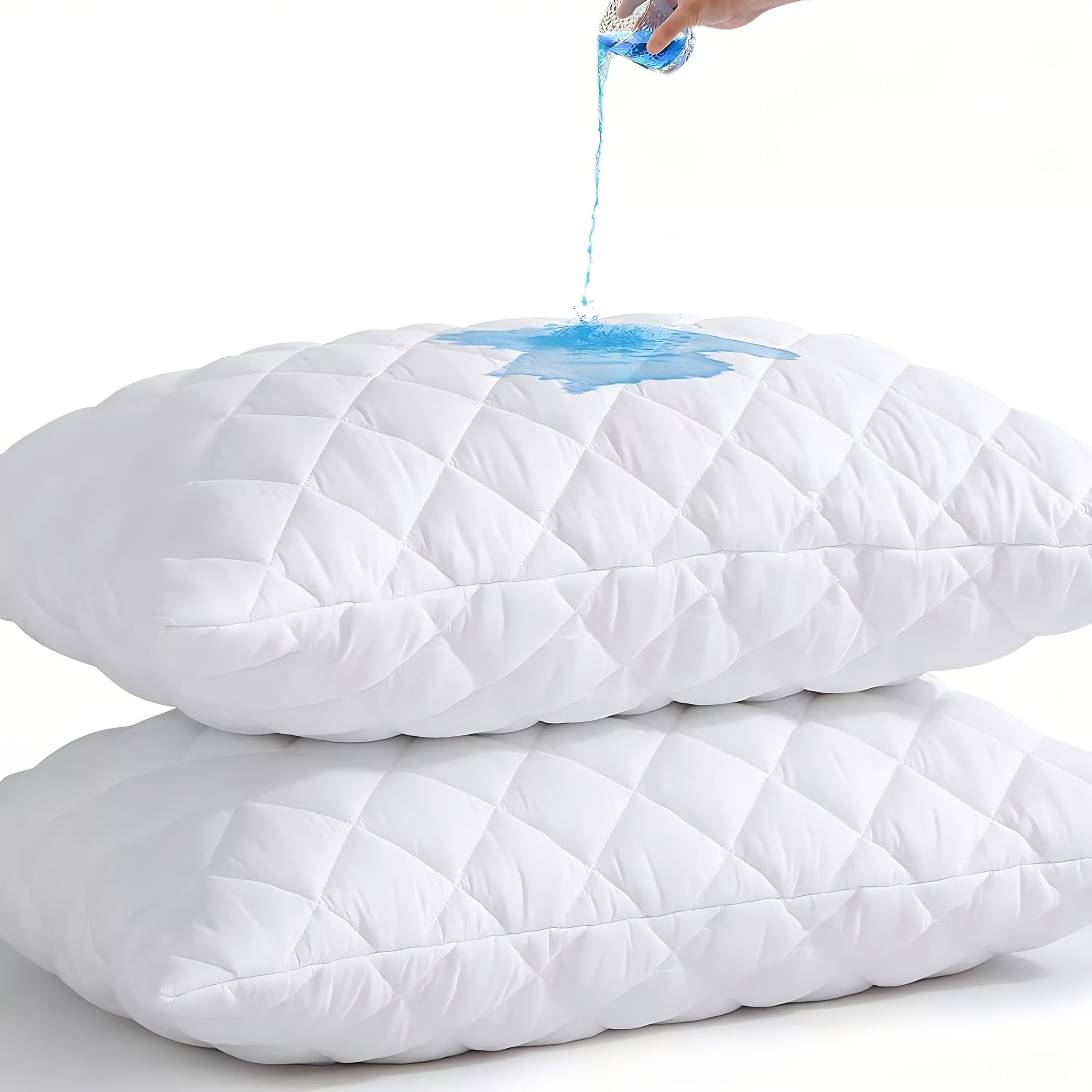 TEMU Set Of Pillow Covers That Are Breathable And Your Pillows. Feature A Zipper Opening And Are Suitable For Bedroom Use, Measuring 48x74cm