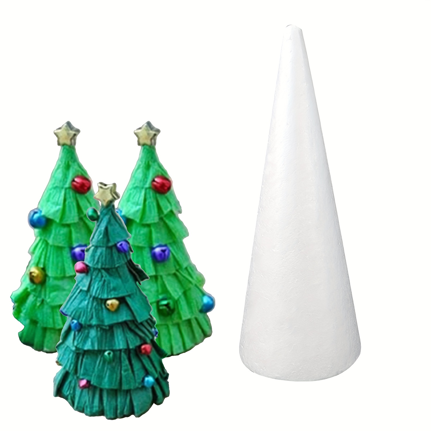 

Foam Cone For Diy Crafts - Christmas, Weddings, Birthdays & School Projects